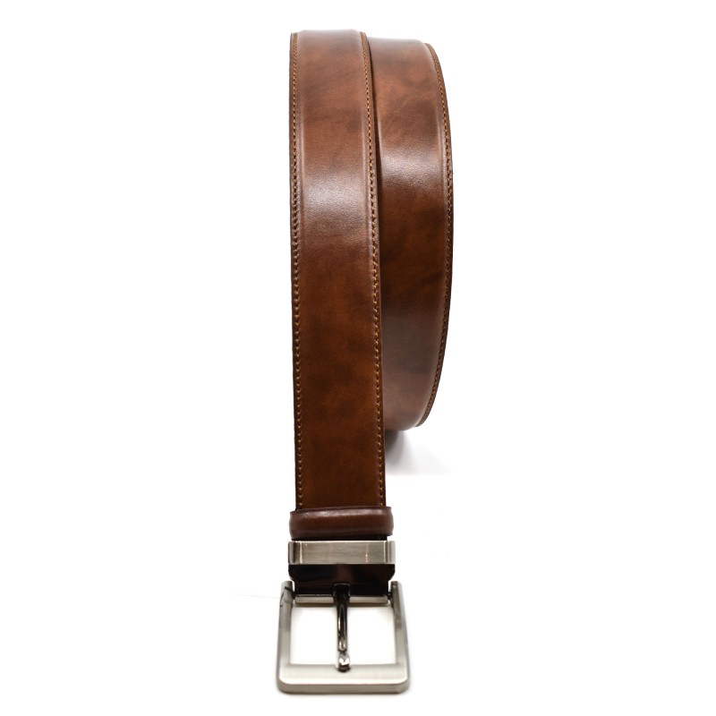 William G. Belt Siera Leather-Brown