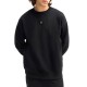 Hugo Stretch Cotton Regular Fit Sweatshirt With Stacked Logo-Black