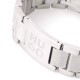 Hugo Watch Chain Bracelet With Stacked Logo-Silver