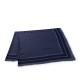 Boss Logo-Print Scarf In Modal Silk-Dark Blue