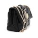 Boss Quilted Shoulder Bag With Double B Monogram Hardware-Black