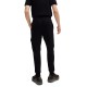 Hugo Cotton Terry Tracksuit Bottoms With Logo Trim-Black