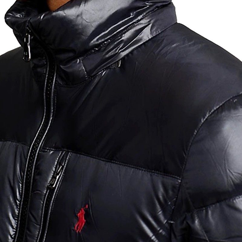 Polo Ralph Lauren Glossy Jacket Water Repelent-Polo Black