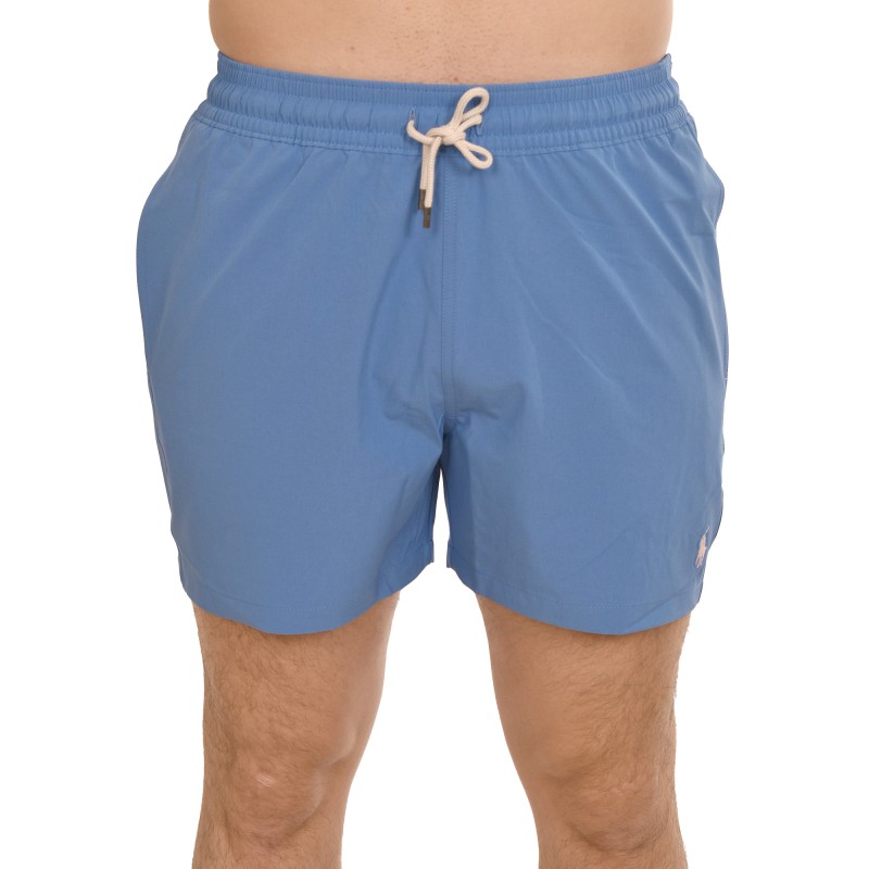 Polo Ralph Lauren Traveler Swim Shorts-New England Blue