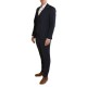 Bizzaro Suit With Vest-Dark Blue