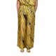 Lotus Eaters Relaxed Wide Fit Trousers-Mustard & Blue