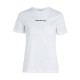 Calvin Klein Logo Embroidery T-Shirt-Bright White