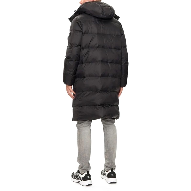 Calvin Klein Essentials Down Long Parka Jacket-CK Black