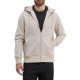 Calvin Klein Logo Tape Zip Through Hoodie-Goat