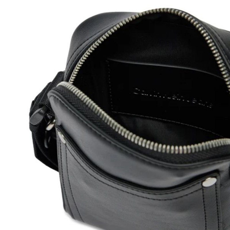 Calvin Klein Tagged Reporter Bag-Black