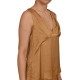 Milla Relaxed Satin Top-Gold