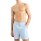 Tommy Hilfiger Monogram Mid Length Swimshorts-Msw Ithaca Shocking Blue