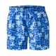 Tommy Hilfiger Medium Drawstring Print Swimshorts-Monotype Spell Out Blue